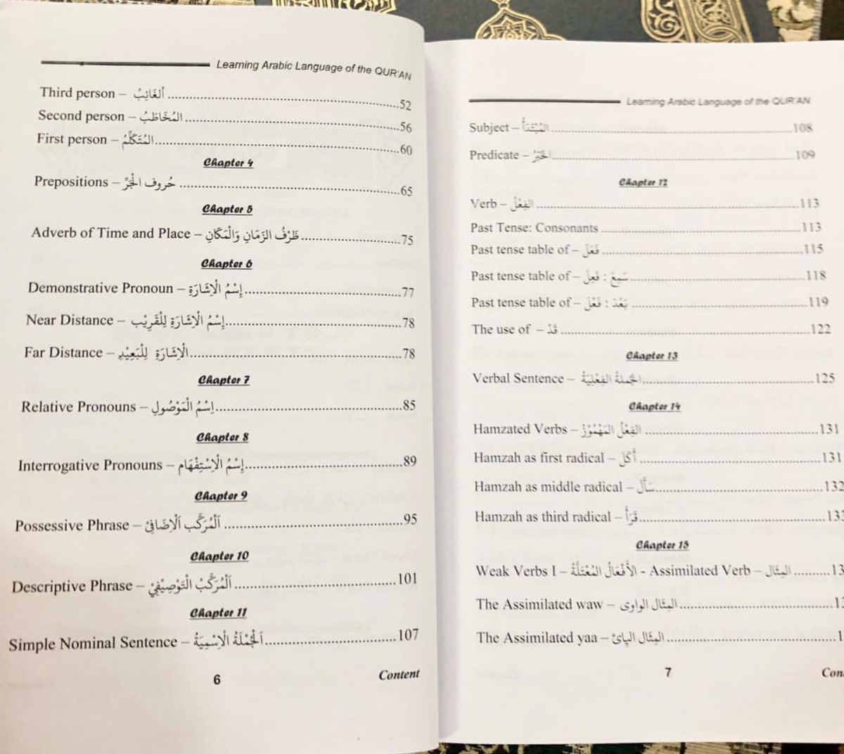 Learning Arabic Language From the Quran