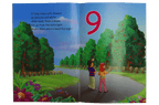 A Book of number 1-10 (4 Colors)