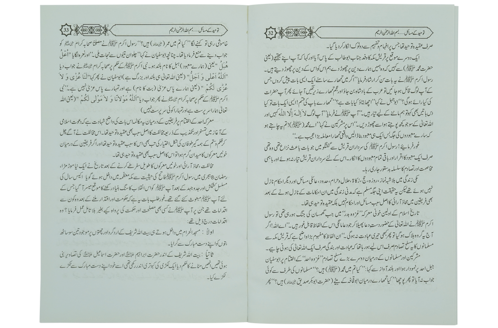Tauheed Kay Masail