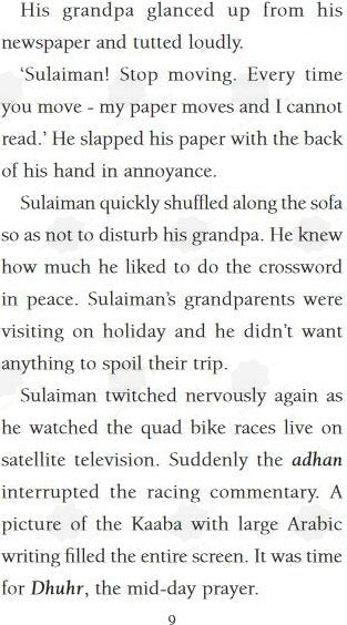 A Race to Prayer – Sulaiman’s Rewarding Day