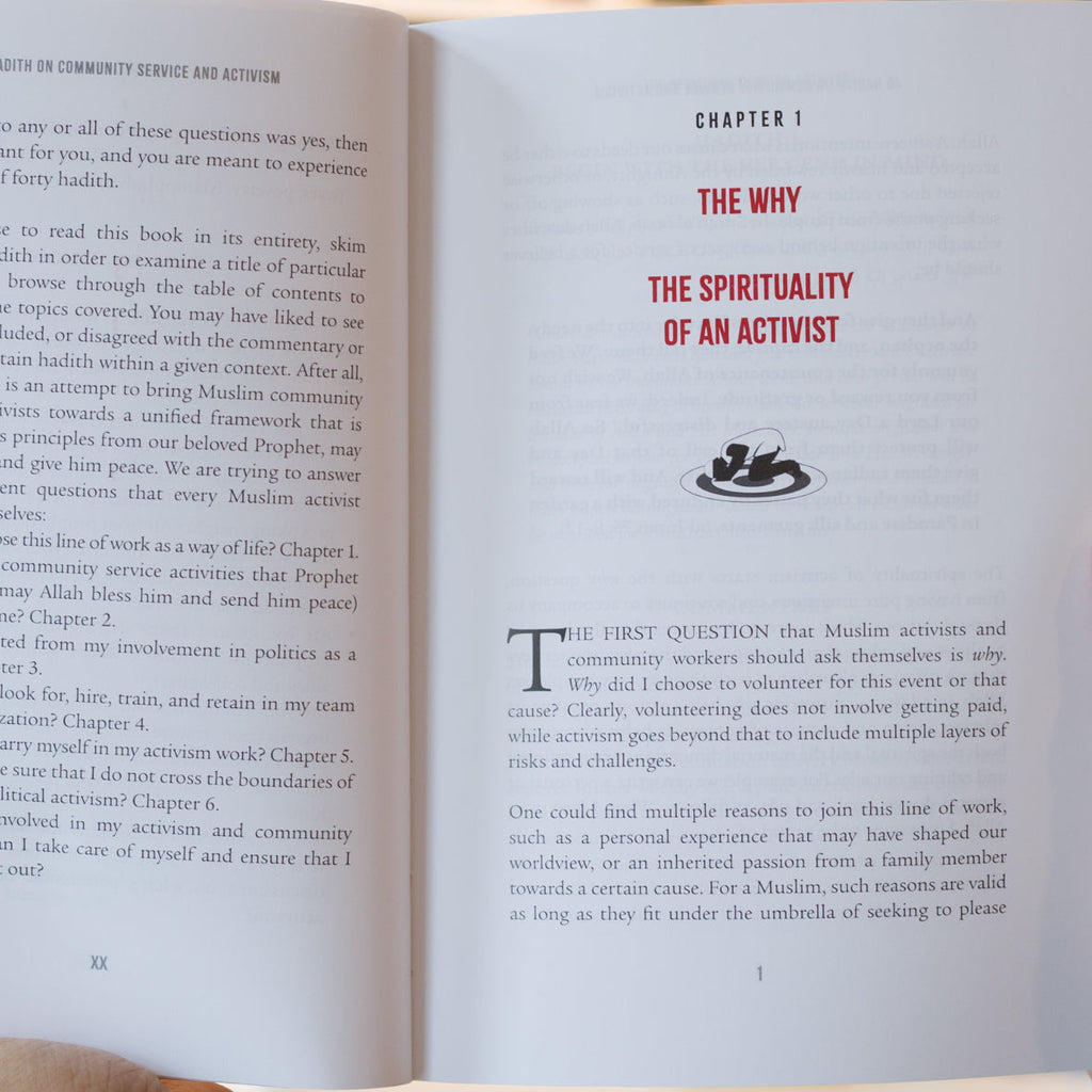 40 Hadith on Community Service and Activism