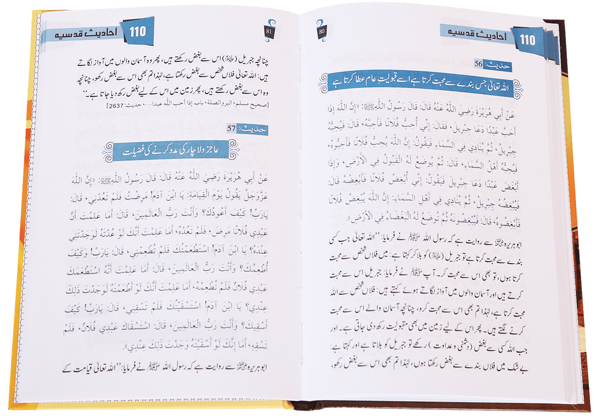 110 Ahadith Qudsi- Urdu