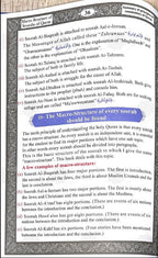 Macro Structure of the Soorahs Of The Holy Quran